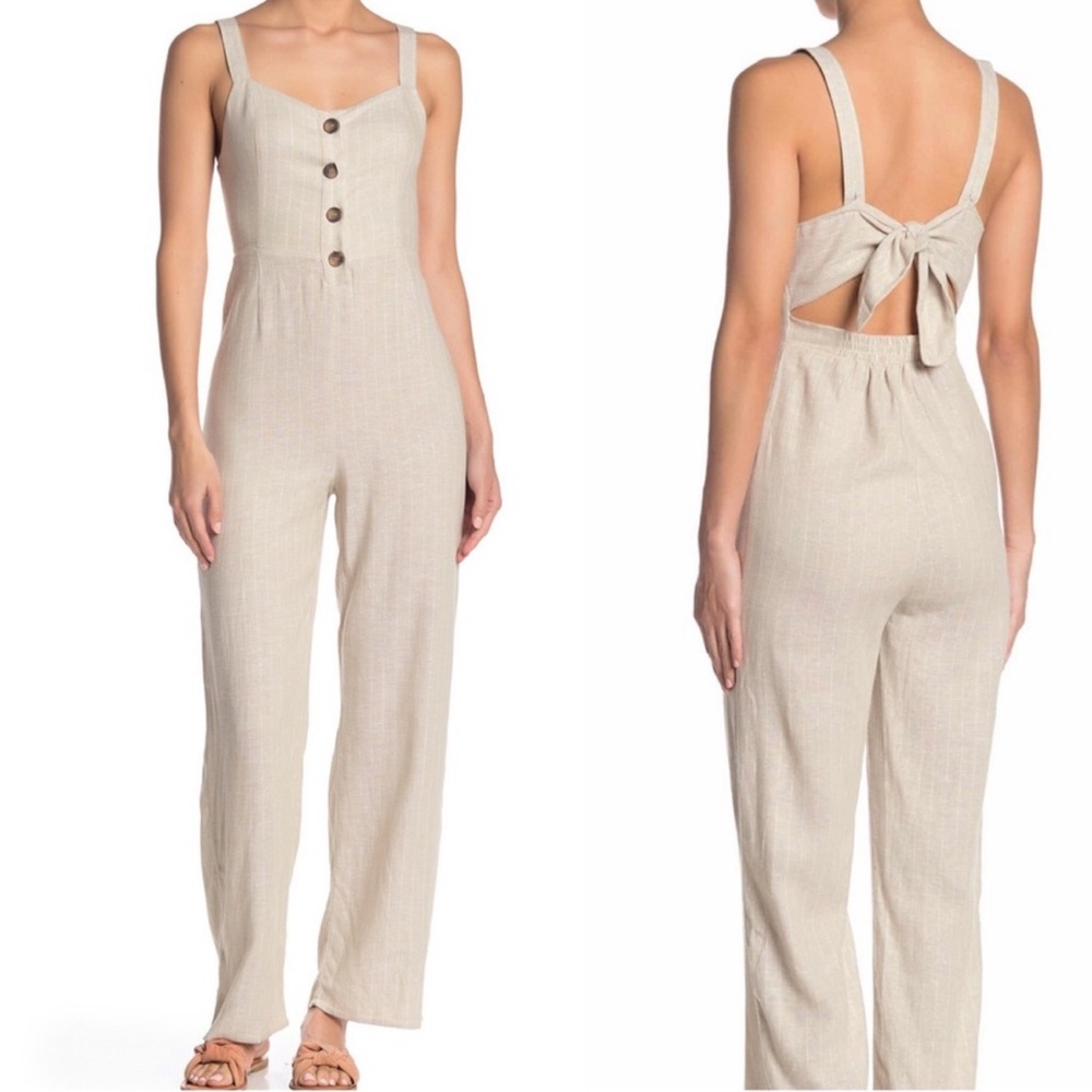 Romeo and Juliet couture linen blend jumpsuit M❤️